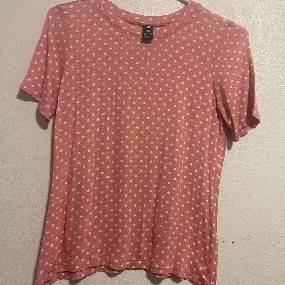 Cuidado con el Perro polka dot t-shirt